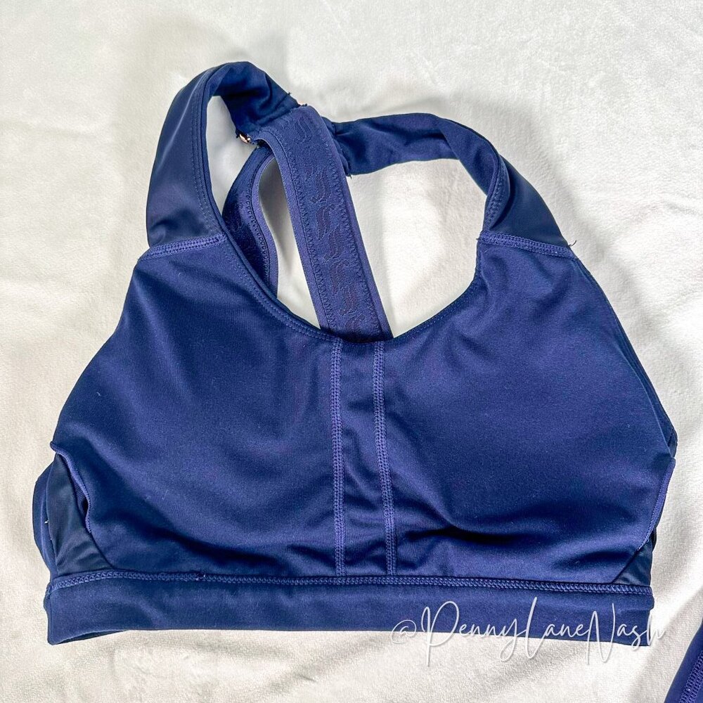 Fabletics Cross Back Sports Bra & Ultracool Reflective Legging Set - Picture 5 of 9